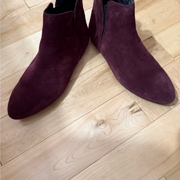 Born Women's Burgundy Ankle Booties - Picture 7 of 7